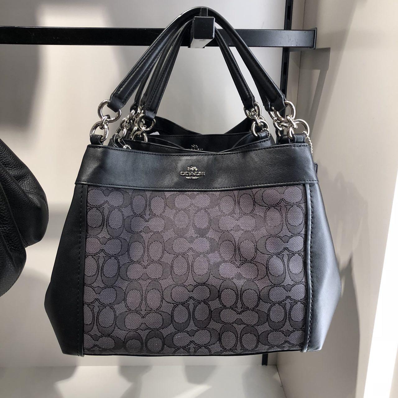 Coach Lexy Small Signature Black - Averand