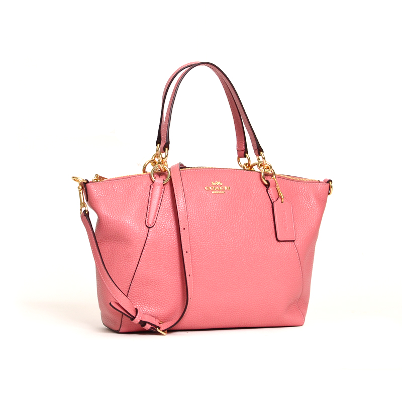 Coach Small Kelsey Satchel Vintage Pink - Averand