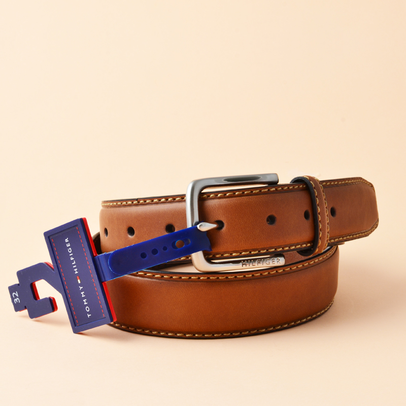 tommy hilfiger leather belt