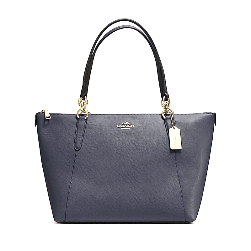 Coach Ava Chain Tote Navy - Averand