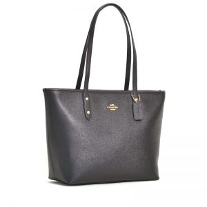 coach city zip tote in signature canvas