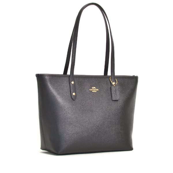 Coach City Top Zip Tote Black Averand