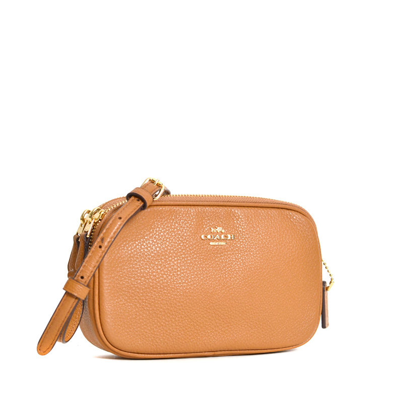 Coach Crossbody Pouch Light Saddle Averand