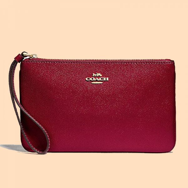 Coach Large Wristlet Cherry ETA 8th Nov Averand