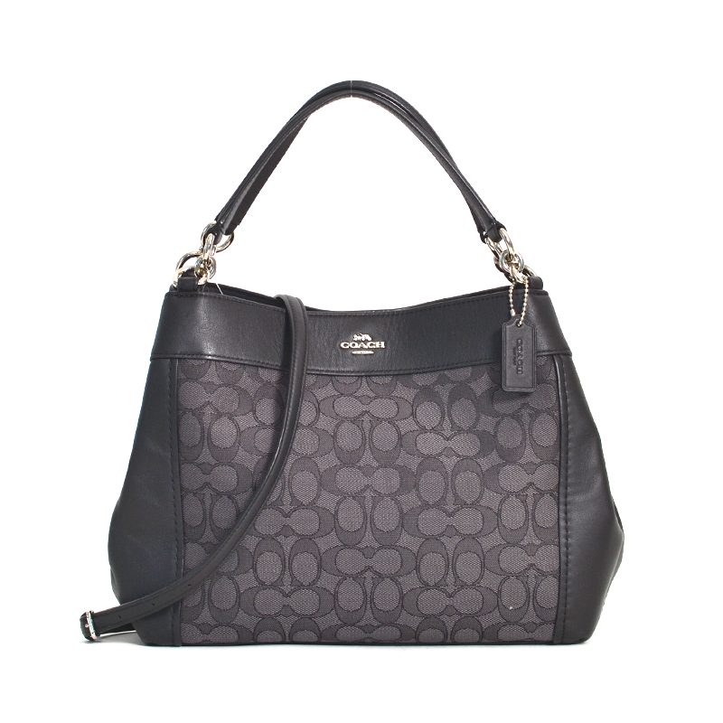 Coach Lexy Small Signature Black - Averand