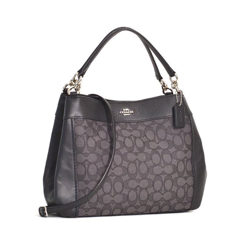 Coach Lexy Small Signature Black - Averand