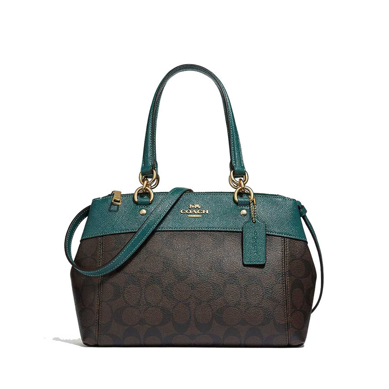 Coach Mini Brooke Carryall Signature Dark Turquoise ETA 9th May Averand