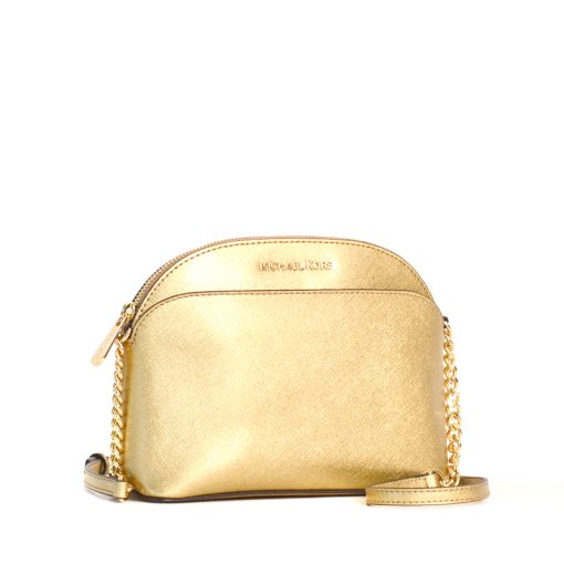 Michael Kors Emmy Medium Crossbody Gold Averand