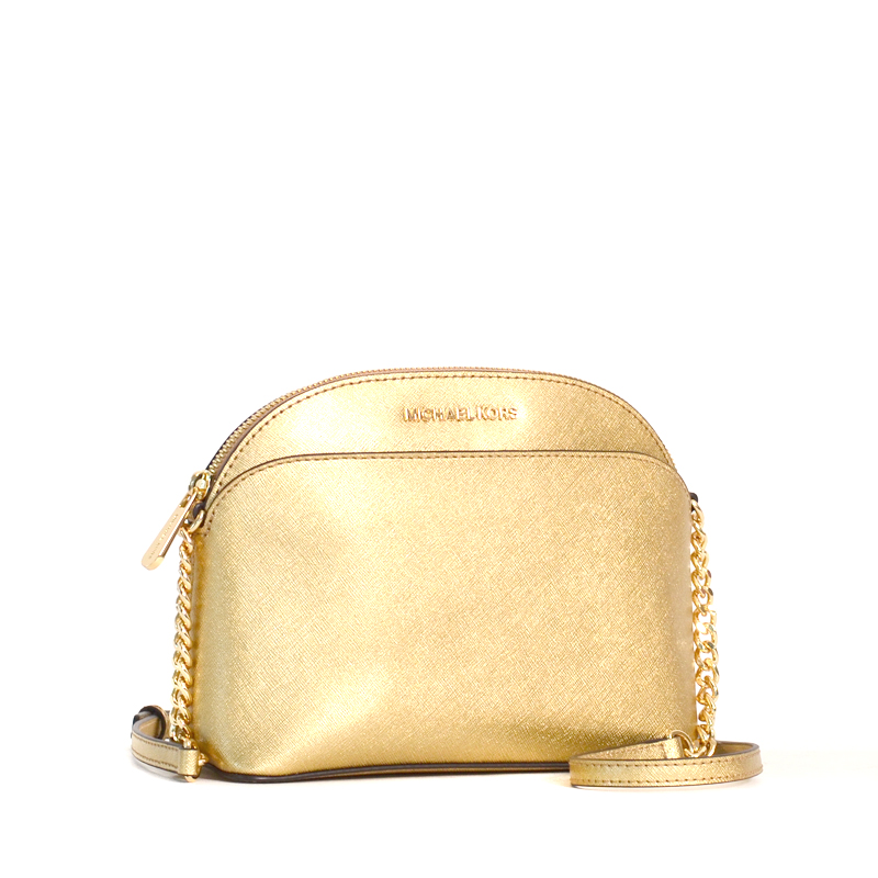 Michael Kors Emmy Medium Crossbody Gold - Averand