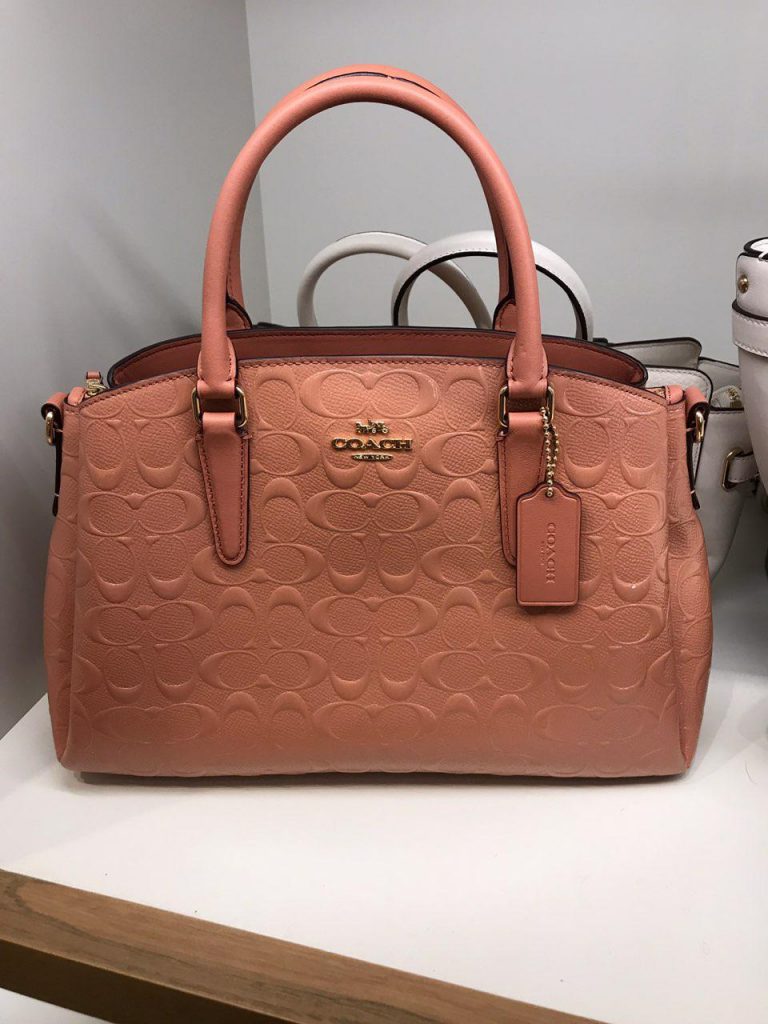 Coach Sage Carryall Embossed Melon - Averand