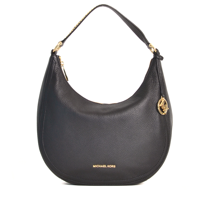 Michael Kors Medium Lydia Hobo Shoulder Black - Averand