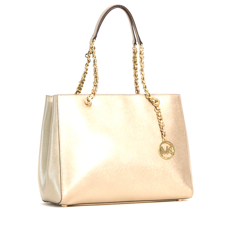 MICHAEL KORS tote bags for woman  Gold  Michael Kors tote bags  30S3G3GT3I online on GIGLIOCOM