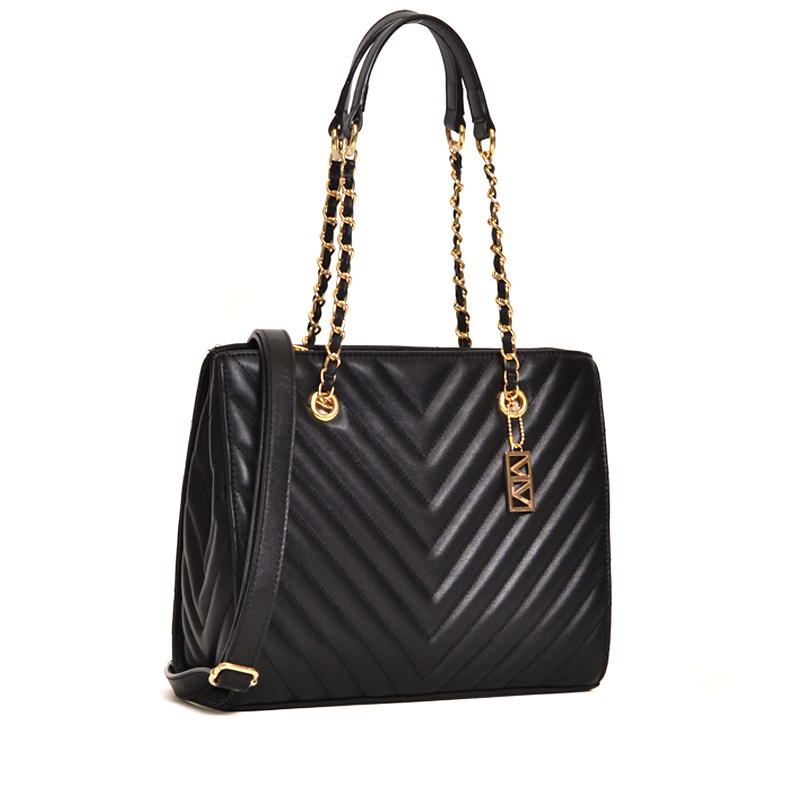 Vienna Convertible Tote Black - Averand