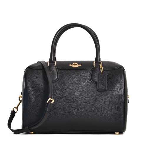 Coach Large Bennett Satchel Black