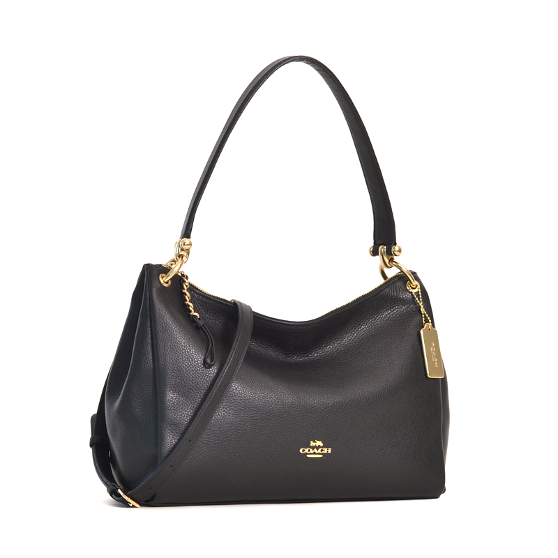 Coach Mia Shoulder Bag Black - Averand