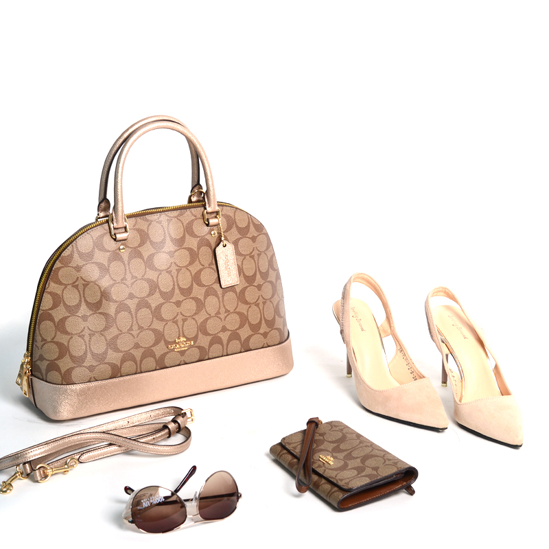 Coach mini sierra rose gold on sale