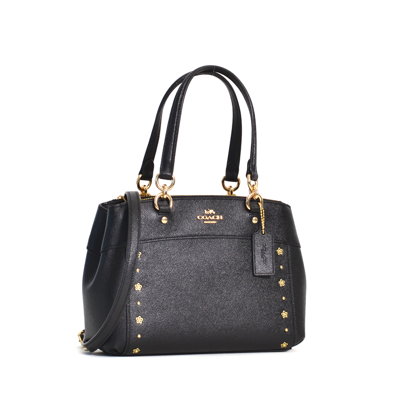 Coach Mini Brooke Rivet Black - Averand