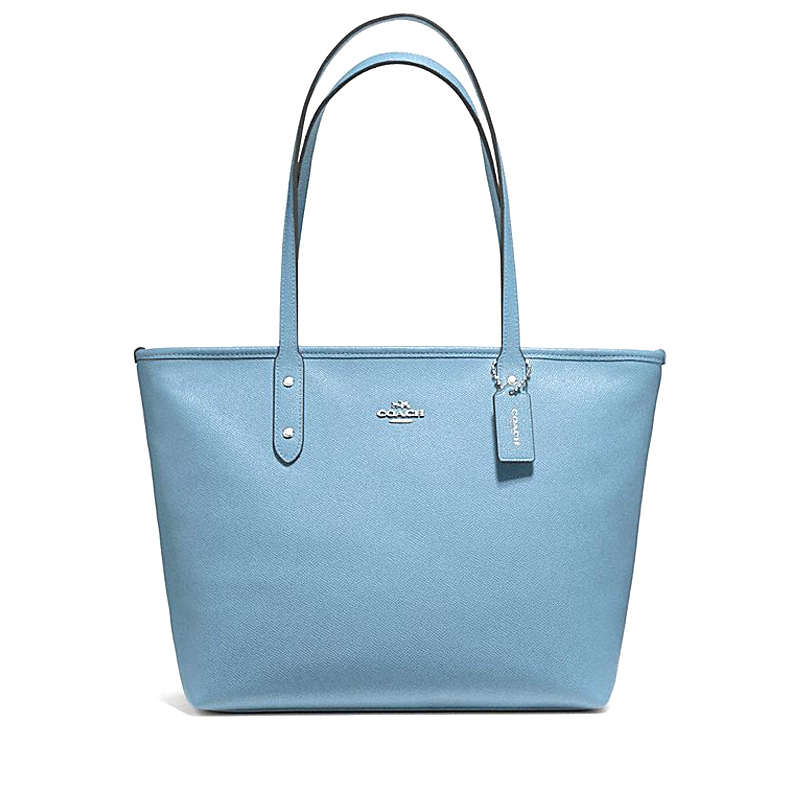 Coach City Zip Tote Cornflower - Averand