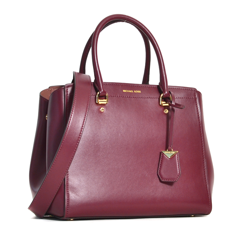 Michael Kors Benning Large Oxblood - Averand