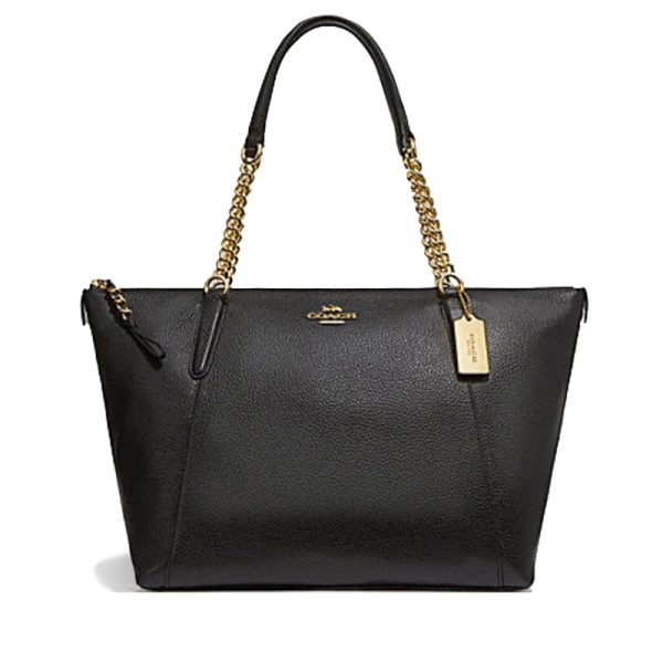 Coach Ava Chain Tote Black - Averand