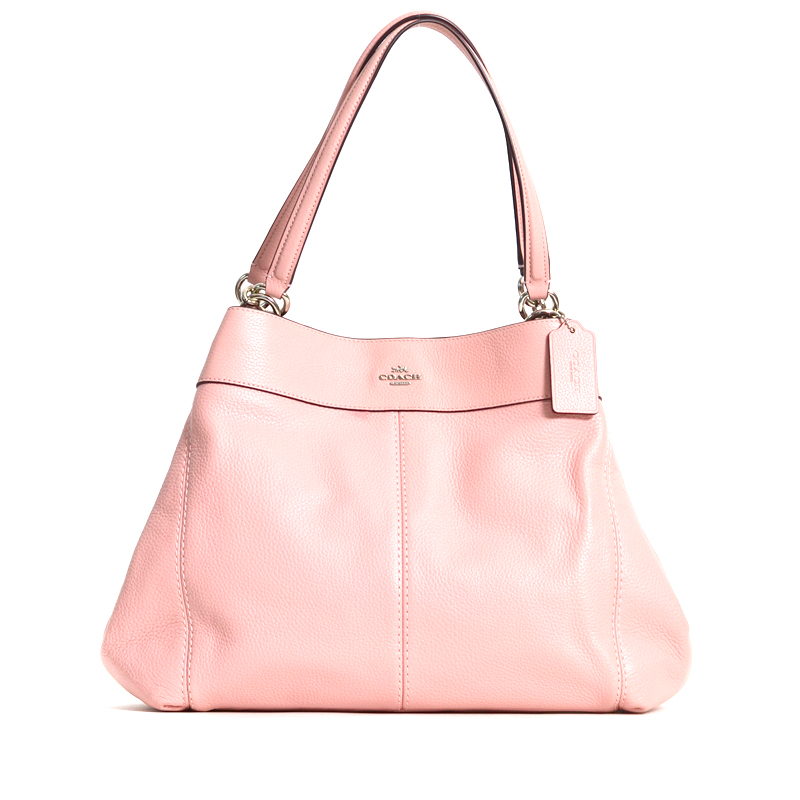 Coach Lexy Shoulder Leather Petal AS IS