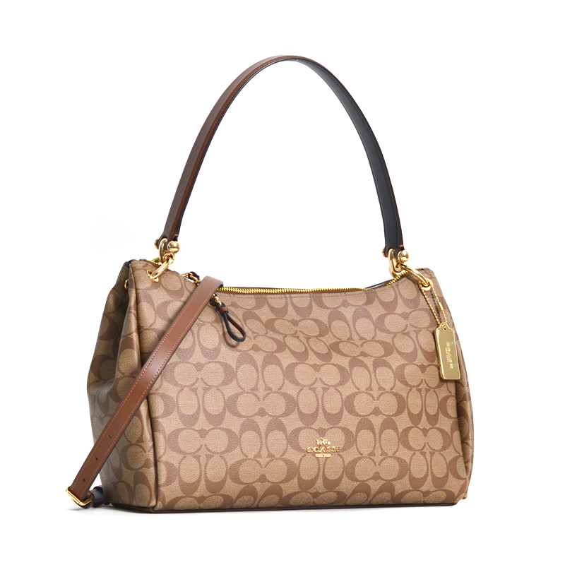 Coach mia shoulder bag in signature canvas best sale