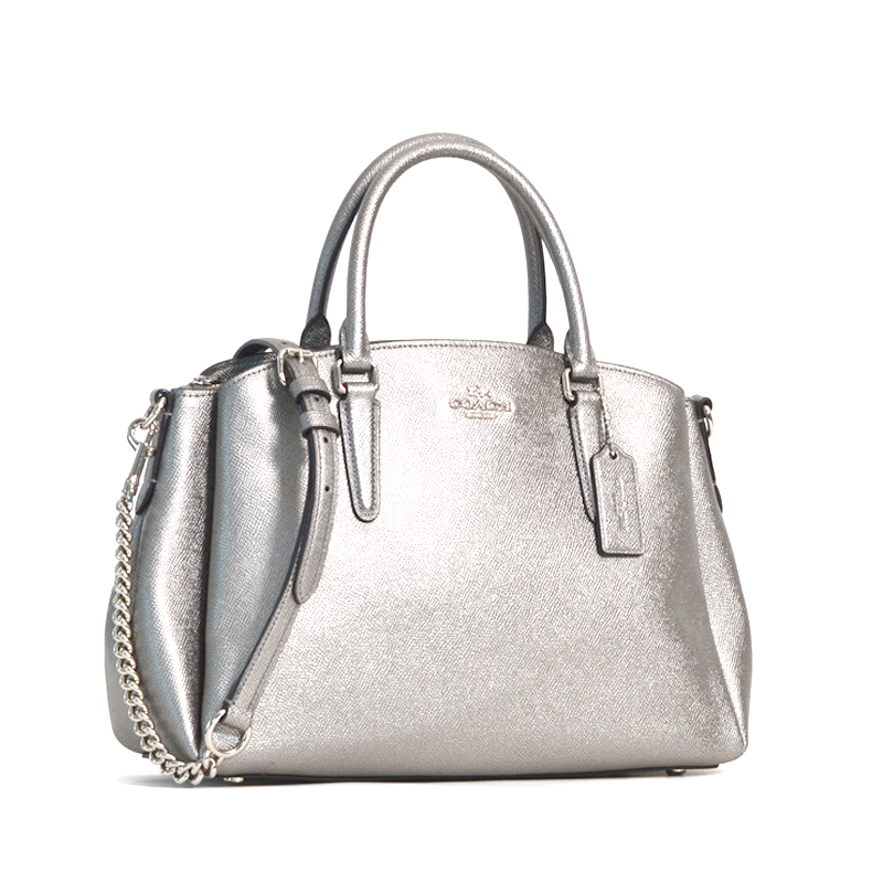 Coach crossgrain sales leather sage carryall