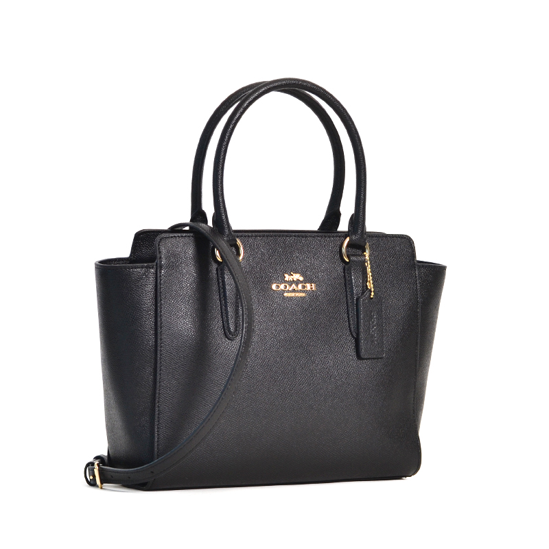 Coach Leah Satchel Black - Averand