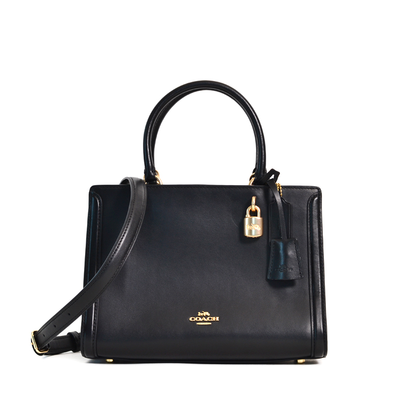 Coach Small Zoe Carryall Black - Averand