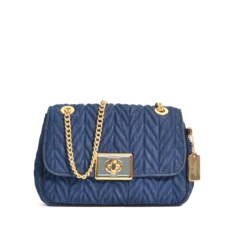 Coach Cassidy Crossbody Quilting Denim (AS-IS) - Averand