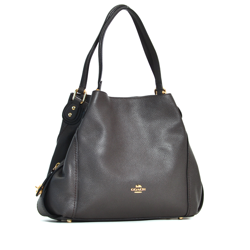 Coach Edie Shoulder Bag 31 Chestnut - Averand