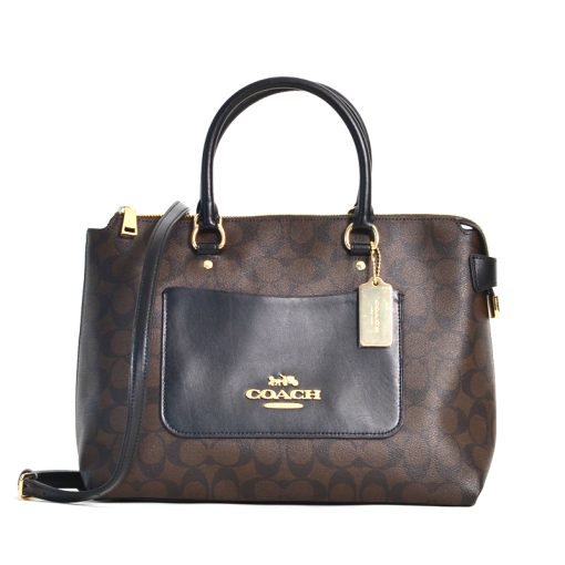 Coach signature sales emma satchel