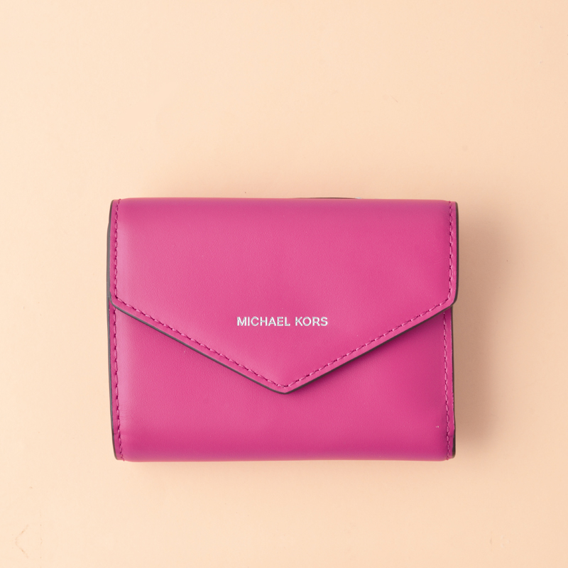 Michael Kors Blakely Small Card Deep Fuschia