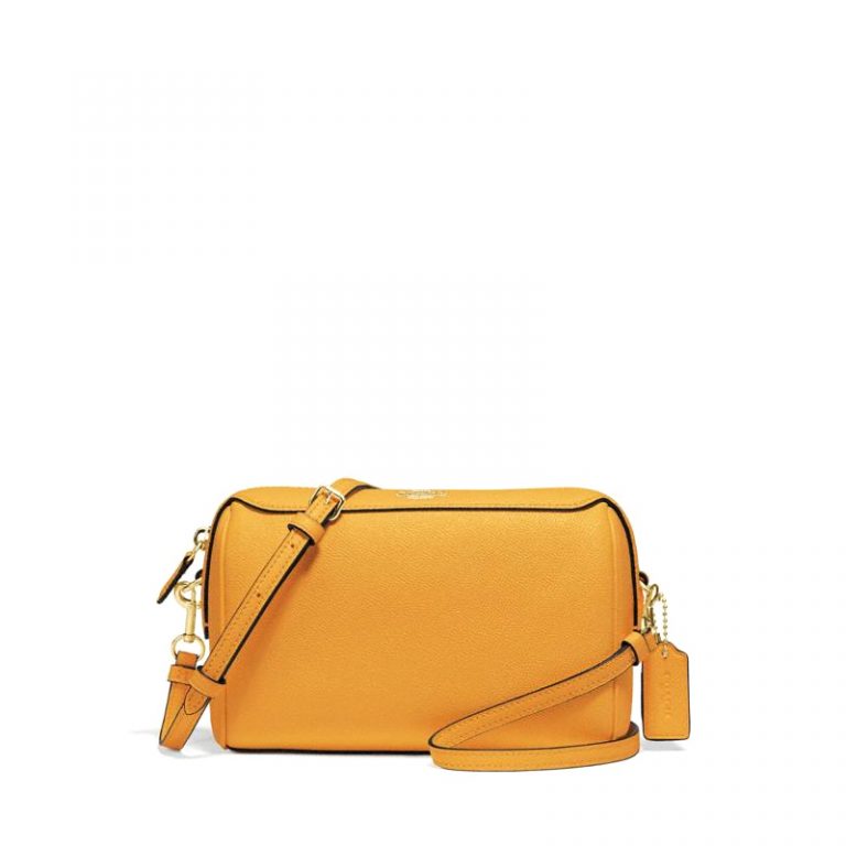 Coach Crossbody Mustard Averand