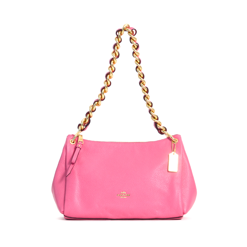 Coach Small Mia Shoulder Bag Pink Ruby Averand