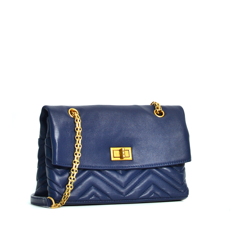 VLV Kimberly Shoulder Bag Navy - Averand