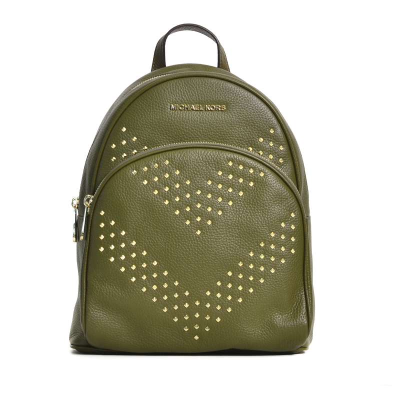 michael kors abbey medium studded backpack