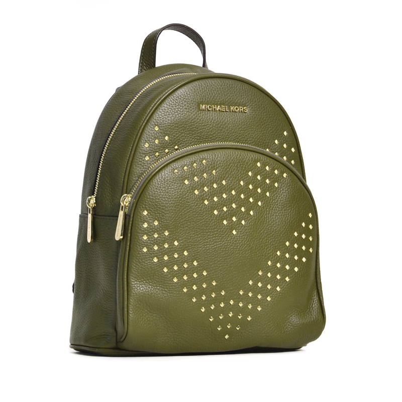 michael kors abbey medium studded backpack