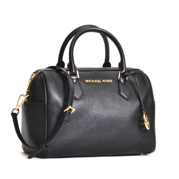 Michael Kors Bedford Large Duffle Satchel Black Averand