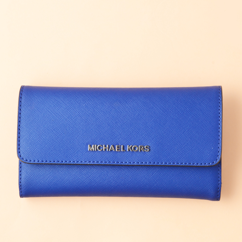 Michael Kors Large Whitney Shoulder Bag in Sapphire at Luxe Purses