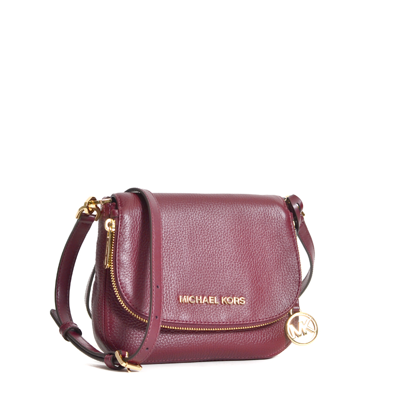 Michael Kors Bedford Small Crossbody Merlot - Averand