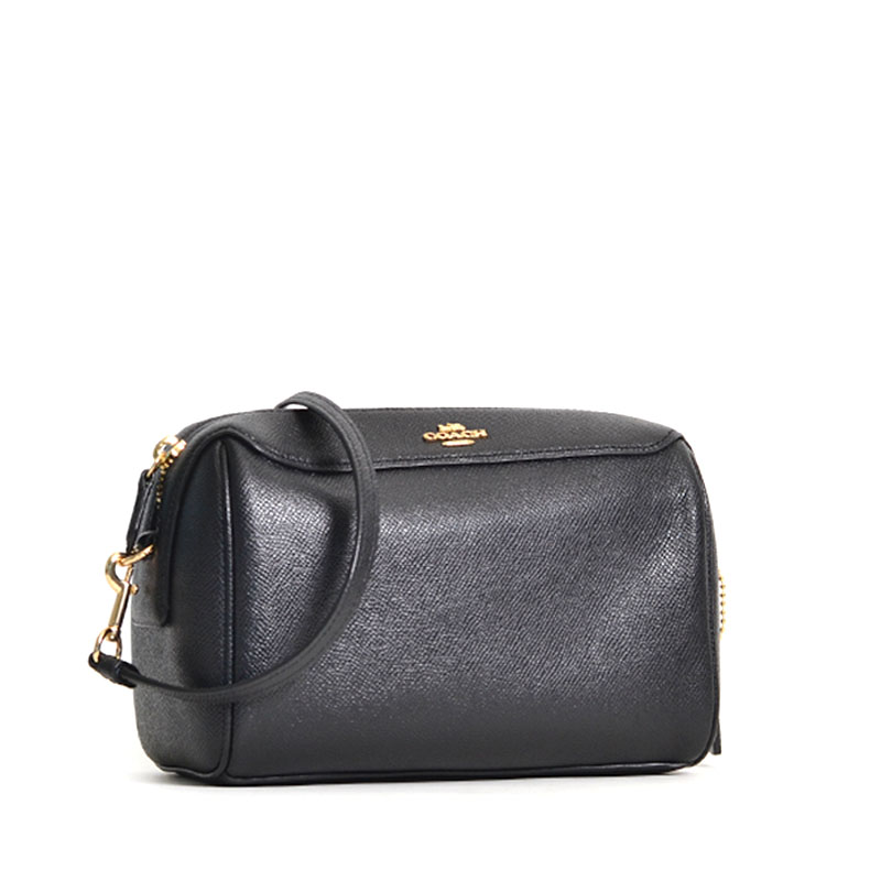 Coach Black Leather Bennett Crossbody Bag Coach