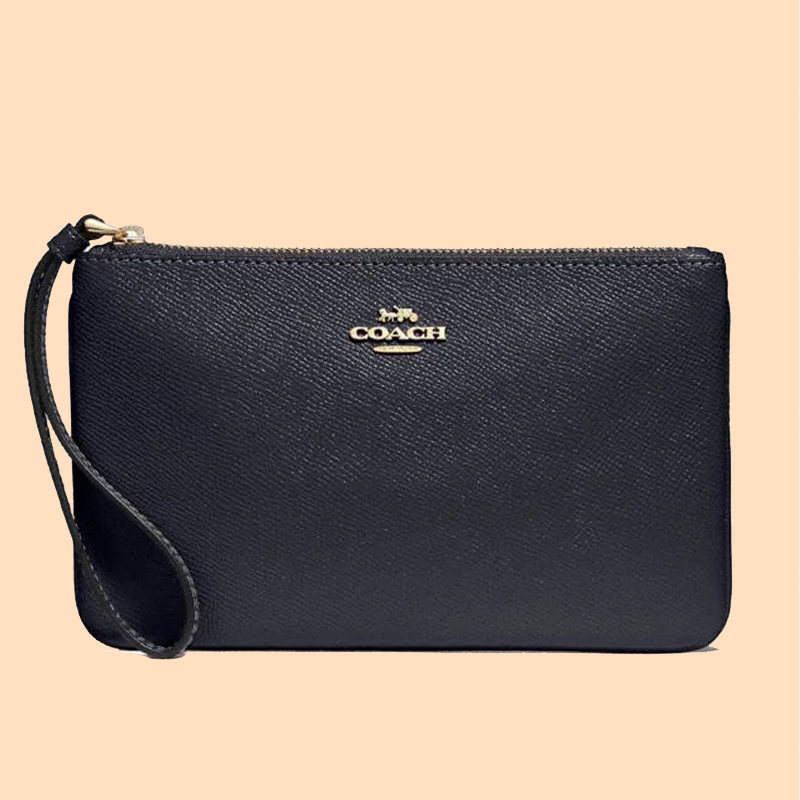 Coach Large Wristlet Midnight Averand