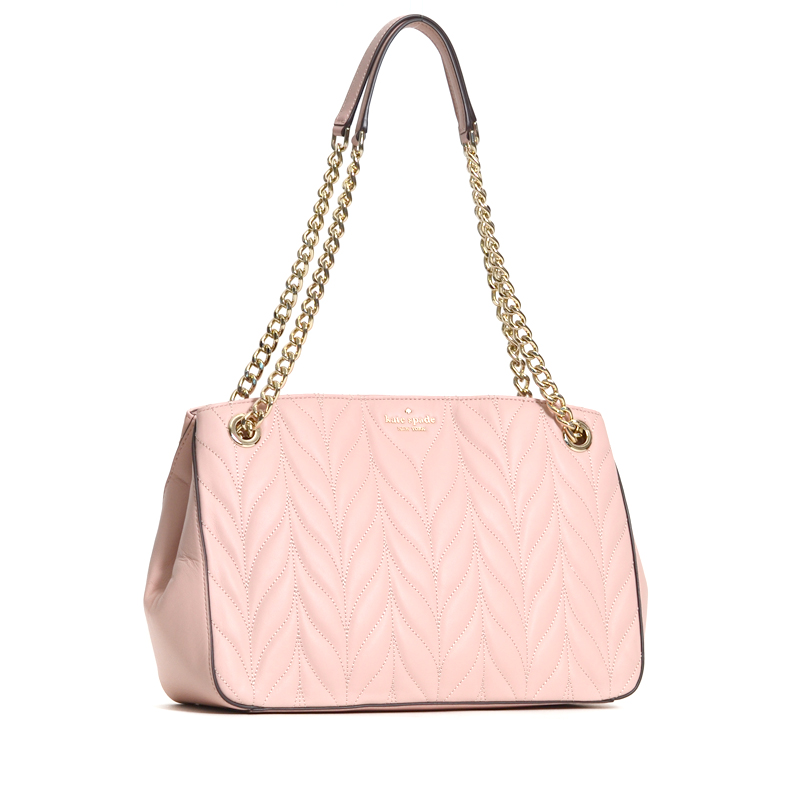 Kate Spade Briar Lane Quilted Medium Convertible Shoulder Bag Rosy Cheeks