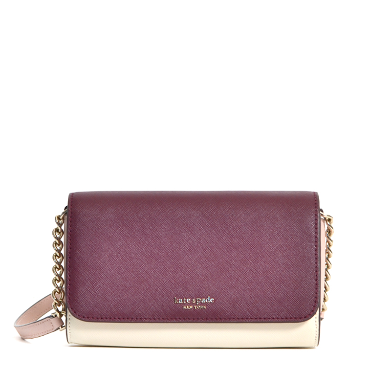 Kate Spade Cameron Small Flap Crossbody Cherry White - Averand