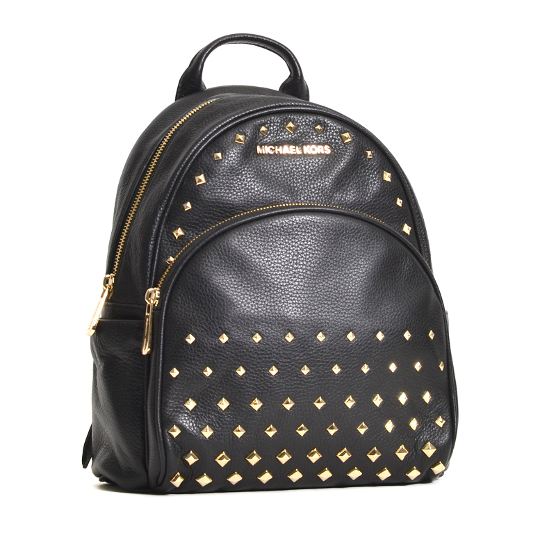 michael kors abbey medium studded backpack