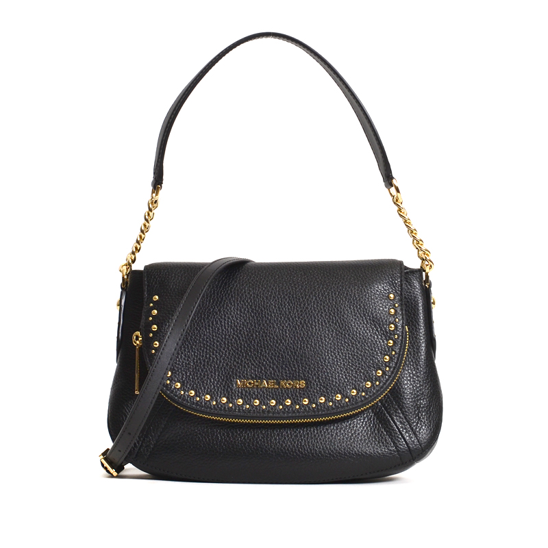 Michael Kors Aria Studded Medium Convertible Black - Averand