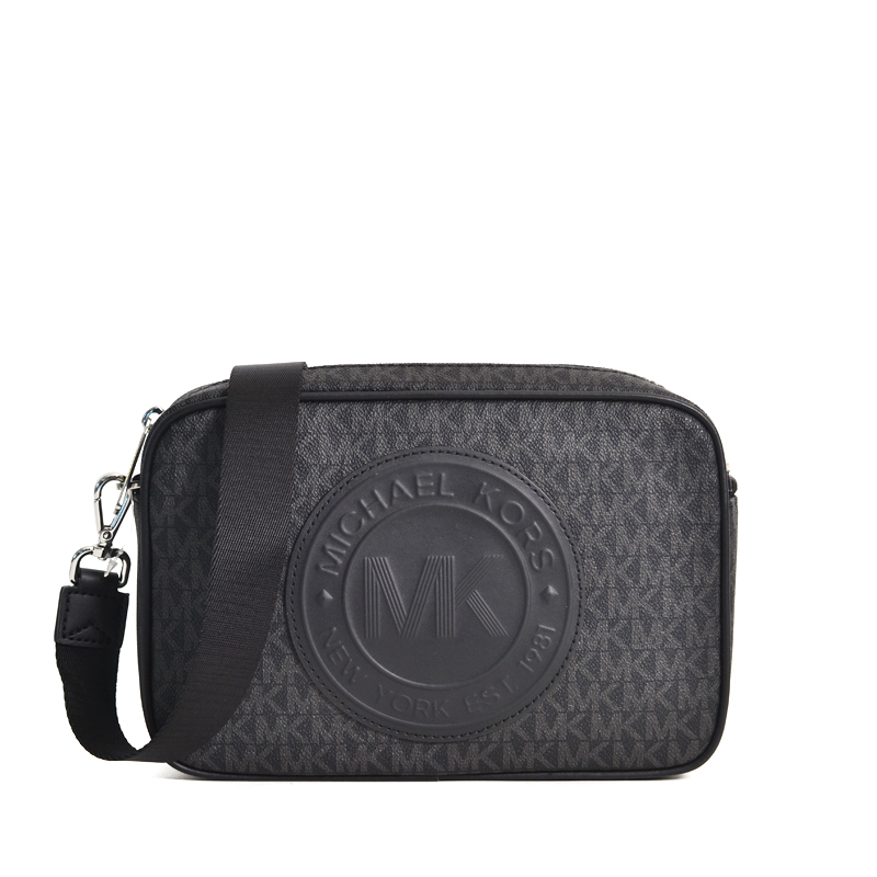 Michael Kors Fulton Sport Large East West Crossbody Signature Black ...