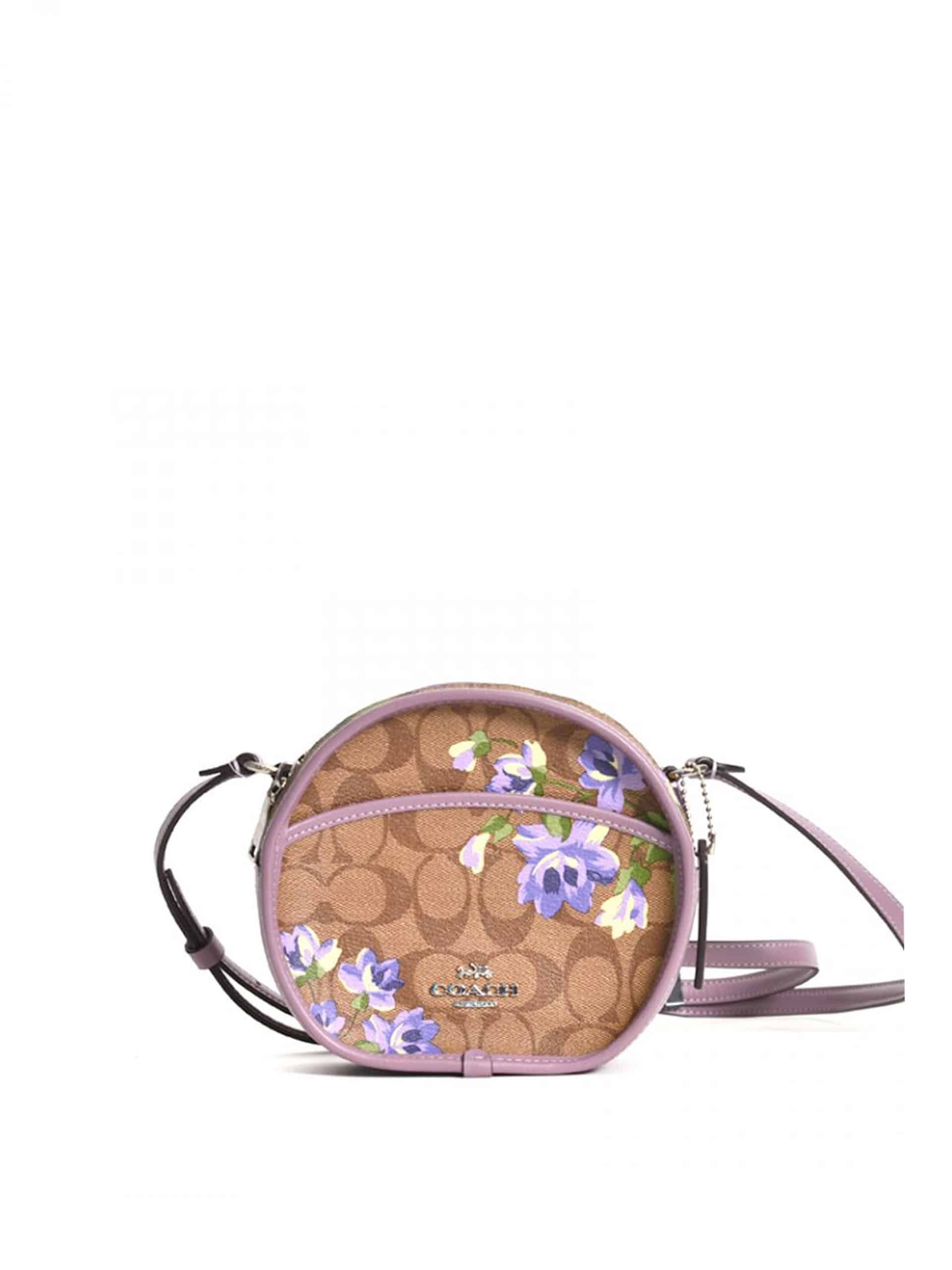 Coach Signature Lily Print Canteen Crossbody Bag