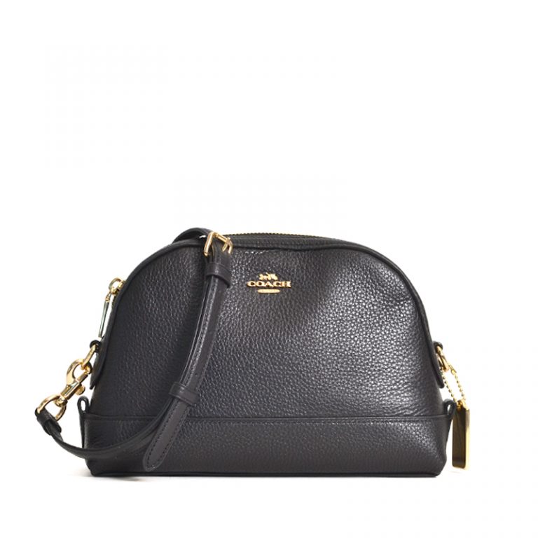 Coach Dome Crossbody Black Averand